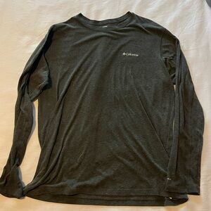 Grey Columbia Long Sleeve Tee